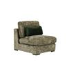 Heather Armless Sectional Green